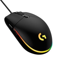 Logitech G203 LIGHTSYNC gaming muis Zwart, 200 - 8000 dpi, RGB leds