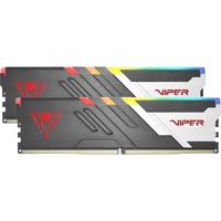 Patriot 32 GB DDR5-6400 Kit werkgeheugen Zwart, Viper Venom, RGB, XMP 3.0