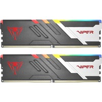 Patriot Viper Venom RGB 32 GB DDR5-6000 (2x 16 GB) werkgeheugen Zwart, PVVR532G600C36K, XMP 3.0