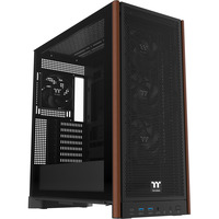 Thermaltake S370 WS midi tower behuizing Zwart | 2x USB-A | 1x USB-C | Tempered Glass