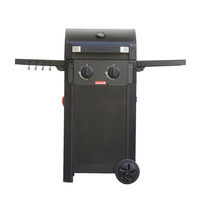 Barbecook Luca 210 gasbarbecue met zijtafels Zwart