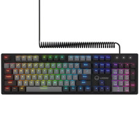 LORGAR Azar 514, gaming toetsenbord Zwart, US lay-out, RGB
