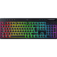 Razer BlackWidow V4 Low-Profile HyperSpeed, gaming toetsenbord Zwart, US lay-out, Razer Low-Profile Yellow, RGB leds