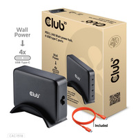 Club 3D Reislader 240 Watt GaN-technologie Zwart, USB-C, PPS + PD 3.1