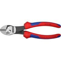 KNIPEX TwinForce Zijsnijtang 7372180 kniptang Rood/blauw