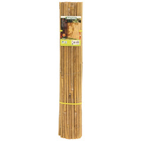 Nature Gespleten bamboemat - afschermgraad 2/5, 1 x 3 meter begrenzing Houtkleur