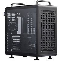 Cooler Master QUBE 540 Stardust Iron midi tower behuizing Zwart | 2x USB-A | 1x USB-C | Tempered Glass