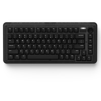 Iqunix ZX75 Dark Side Wireless Mechanical Keyboard Zwart, US lay-out (QWERTY), Gateron Brown, 75%, RGB leds, Hot-swappable, Double-shot PBT, 2.4GHz | Bluetooth 5.1 | USB-C