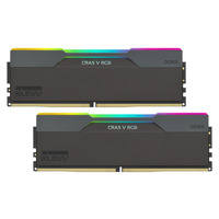 KLEVV CRAS V RGB 64 GB DDR5-6000 (2x 32 GB) werkgeheugen Zwart, KD5BGUA80-60A300G, XMP, EXPO