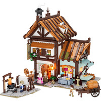 Lumibricks Middle Ages - Medieval Tailor Shop Constructiespeelgoed F9038