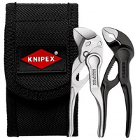 KNIPEX Tangenset XS 2-delig met riemtas Zwart