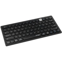 Kensington Multi-Device Dual Wireless Compact Keyboard, toetsenbord Zwart, US lay-out, Scissor switches