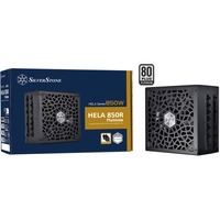 SilverStone HELA 850R Platinum, 850W voeding  Zwart, 4x PCIe, Kabelmanagement