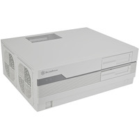SilverStone HTPC behuizing Crème | 2x USB-A | 1x USB-C