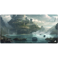 Sharkoon SKILLER SGP40 D6 gaming muismat Blauwgroen/meerkleurig