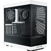HYTE Y40 midi tower behuizing Wit/zwart | 2x USB-A | 1x USB-C | Tempered Glass
