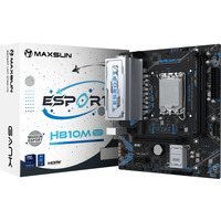 MAXSUN MS-Challenger H810M 2.5G socket 1851 moederbord Zwart, 2.5 Gb-LAN, Sound, µATX