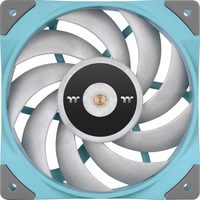 Thermaltake Toughfan 12 Turquoise High Static Pressure Radiator fan 120x120x25mm case fan Turquoise, 4-pin PWM aansluiting