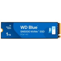 WD Blue SN5000 NVMe 1 TB SSD Blauw, WDS100T4B0E, M.2 2280, PCIe Gen4 x4