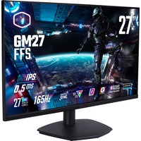 Cooler Master GM27-FFS 27" gaming monitor Zwart, 2x HDMI, 2x DisplayPort, Free-Sync, G-SYNC, 165 Hz