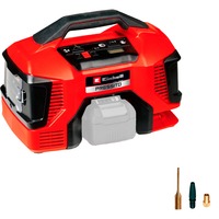 EINHELL Accu Compressor PRESSITO 18/21 Rood/zwart, Accu en lader niet inbegrepen