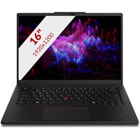 Lenovo ThinkPad P16s Gen 6 (21QV000TMH) 16"  laptop Zwart | Core Ultra 7 255H | RTX PRO 500 | 32 GB | 1 TB SSD