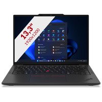 Lenovo ThinkPad X13 Gen 6 (21RK005QMH) 13.3" laptop Zwart | Core Ultra 5 225U | Intel Graphics | 16 GB | 512 GB SSD