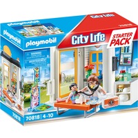 PLAYMOBIL City Life - Starterpack Kinderarts Constructiespeelgoed 70818