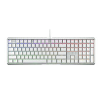 CHERRY XTRFY MX 3.1, gaming toetsenbord Wit, US lay-out, Cherry MX2A Red, RGB, ABS keycap