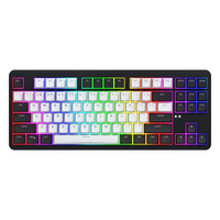 Hator Rockfall 3 TKL Wireless RGB mechanisch gaming toetsenbord Zwart, US lay-out (QWERTY), 80% (TKL), RGB, PBT keycaps, Hotswap, 2.4 GHz / Bluetooth / USB-C