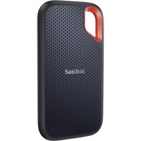 SanDisk Extreme Portable V2, 4 TB externe SSD Zwart/oranje, SDSSDE61-4T00-G25, USB-C