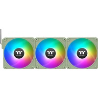 Thermaltake CT120 EX Reverse ARGB Sync PC Cooling Fan Matcha Green (3-Fan Pack) case fans Lichtgroen, 3 stuks, 120 x 120 x 25 mm, PWM