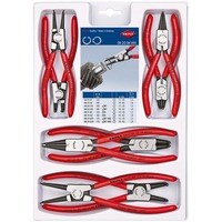 KNIPEX Borgveertangenset 00 20 04 V01 Rood/zwart, 8-delig