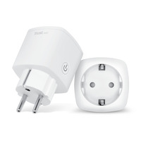 Trust Slimme WiFi stekker Wit, 2 stuks, WiFi 2.4GHz