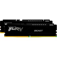 Kingston FURY Beast 16 GB DDR5-6000 (2x 8 GB) werkgeheugen Zwart, KF560C30BBEK2-16, XMP 3.0, EXPO 1.1