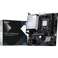 MSI PRO H810M-B socket 1851 moederbord 2.5 Gb-LAN, Sound, µATX