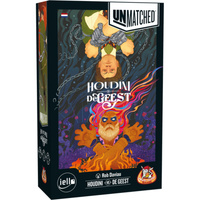 White Goblin Games Unmatched: Houdini vs De Geest uit de Lamp Bordspel Nederlands, 2 spelers, 20 minuten, Vanaf 10 jaar