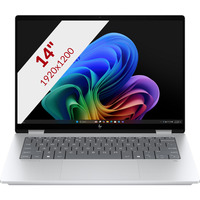 HP OmniBook X Flip 2-in-1 Next Gen AI 14-fm0074ndx (E6WC0EA) 14"  Copilot+ laptop Zilver | Ultra 7 256V | Arc 140V | 16 GB | 512 GB SSD | Touch
