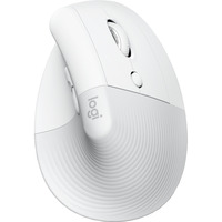 Logitech Lift voor Mac Verticale Ergonomische Muis - Rechtshandig Wit, 400 - 4000 dpi, Bluetooth Low Energy