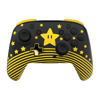 Turtle Beach Rematch draadloze gamingcontroller – Super Mario Star Zwart, Nintendo Switch, Nintendo Switch Lite, Nintendo Switch - OLED-model, Nintendo Switch 2