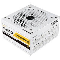 Antec NE1000G M White, 1000W voeding  Wit, 1x 12VHPWR, 4x PCIe, Full Kabel-Management
