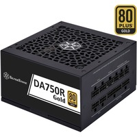 SilverStone DA750R Gold modulaire 750 watt voeding  Zwart, 4x PCIe