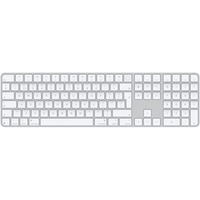 Apple Magic Keyboard met Touch ID en numeriek toetsenblok, toetsenbord Grijs/wit, NL lay-out, Bluetooth
