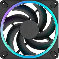 Fractal Design Momentum 14 RGB Black case fan Zwart, 4-pin PWM connector, ARGB Gen 2 (20 LEDs)