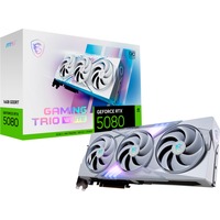 MSI GeForce RTX 5080 16G GAMING TRIO OC WHITE grafische kaart Wit, 3x DisplayPort, 1x HDMI