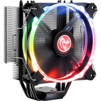 RAIJINTEK LETO RGB cpu-koeler Zwart, 4-pins PMW fan-connector