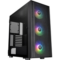 Thermaltake Divider H570 TG ARGB midi tower behuizing Zwart | 2x USB-A | Window