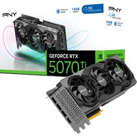 PNY GeForce RTX 5070 Ti OC grafische kaart DLSS 4, 3x DisplayPort, 1x HDMI