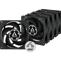 ARCTIC P8 PWM PST Value Pack case fan Zwart, 80 x 80 x 25 mm