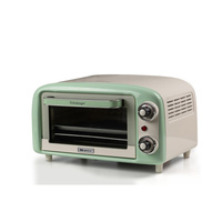 Ariete Vintage elektrische oven 3919/04 mini bakoven Groen, 10 liter